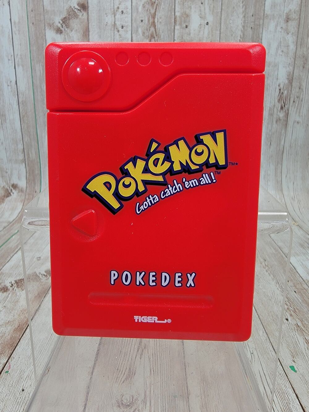 Vintage 1998 Pokedex Pokémon Nintendo Tiger Electronics Handheld Toy Working